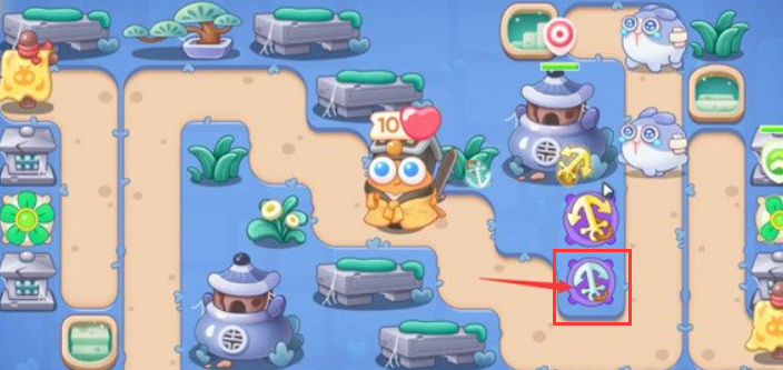 保卫萝卜4阿波道长第7关通关攻略详解