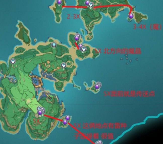 原神紫晶块怎么找 分布位置全攻略