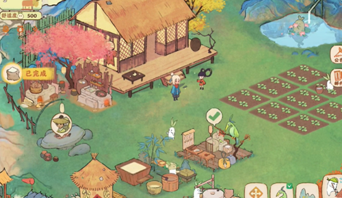 《桃源深处有人家》休眠乐园种菜合成金币攻略