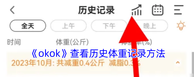 如何在okok中查看历史体重记录：轻松追踪您的体重变化趋势