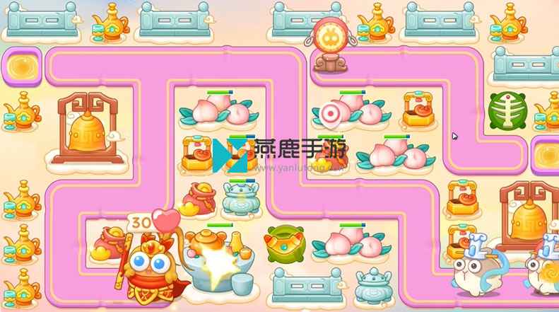 保卫萝卜4周赛3.7通关秘籍：鱼刺与回旋镖组合战术详解