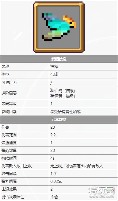 吸血鬼幸存者摧锋武器详解：合成、玩法与定位