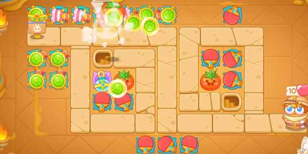 保卫萝卜4法老归来第55关通关秘籍