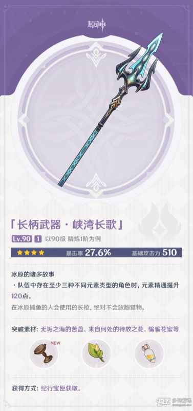 原神4.0纪行武器深度评测：强度、特性与适用角色全解析