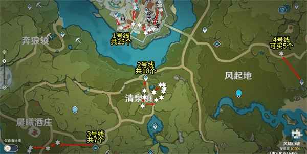 原神慕风蘑菇采集全攻略：蒙德分布点与刷新时间详解