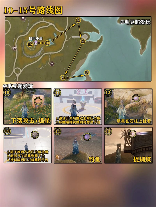 无限暖暖微风绿野奇想星收集全攻略