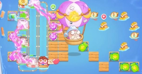 保卫萝卜4阿波尼克号第44关通关心得：电磁炮与火瓶炮的完美搭配