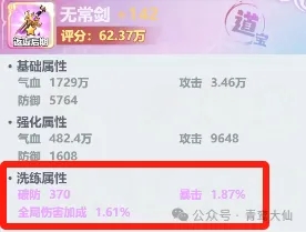 主宰世界战力高秒伤低的原因分析：洗练词条选择与装备搭配策略