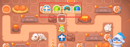 保卫萝卜4饿龙传说第四关通关攻略：飞机炮塔核心，灵活布局制胜