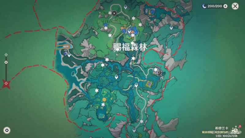 原神赐福森林欢声之羽全收集攻略：希穆兰卡地图45飞羽位置详解