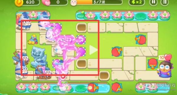 保卫萝卜4七夕鹊桥会15关通关攻略详解