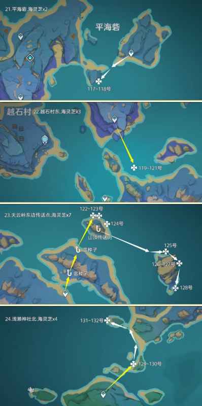 原神4.4版本八重神子突破材料（海灵芝）高效采集攻略