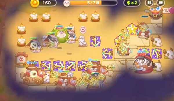 保卫萝卜4波仔很忙第42关通关心得:船锚与星星塔的布局策略