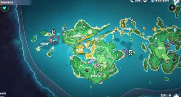 原神稻妻海灵芝刷点全攻略