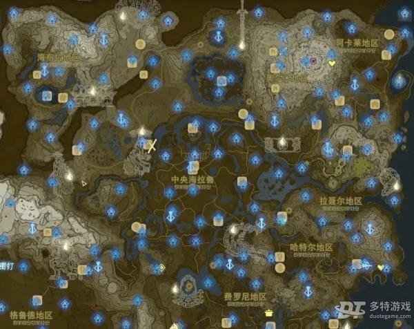塞尔达传说王国之泪地图到底有多大:三大场景全地图分享与探索分析