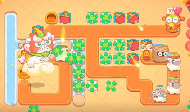 保卫萝卜4新春大集第15关通关全攻略