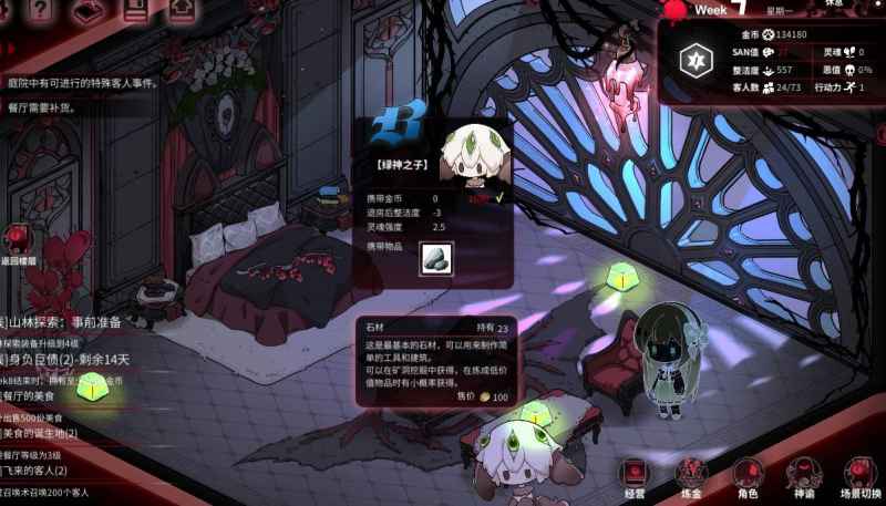 《犹格索托斯的庭院》客人物品全解析