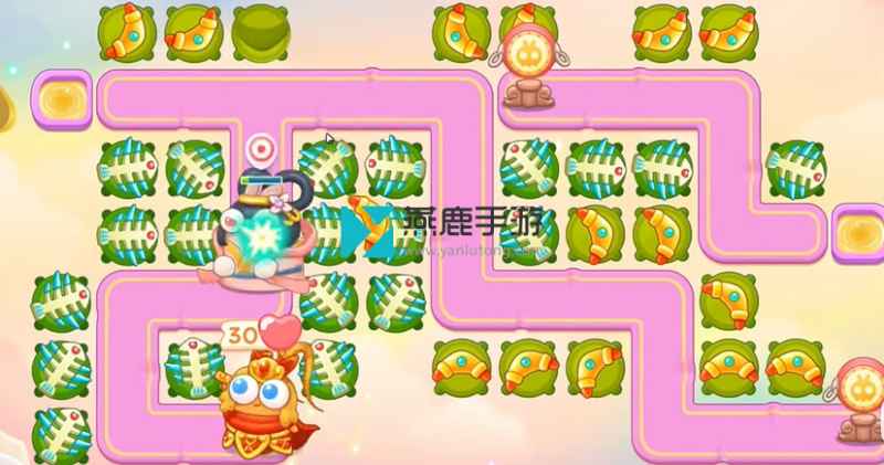 保卫萝卜4周赛3.7通关秘籍：鱼刺与回旋镖组合战术详解