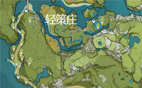 原神竹笋采集攻略：轻策庄刷新点与获取方法