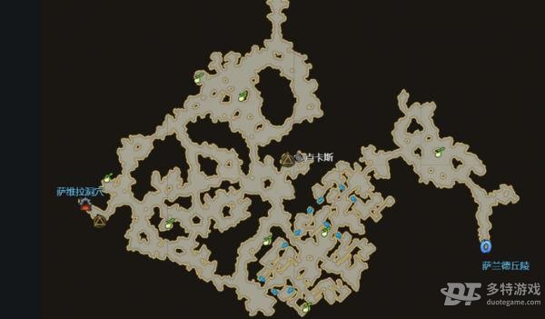 命运方舟奥兹霍丘陵可可种子怎么找：地图标记指引，轻松获取