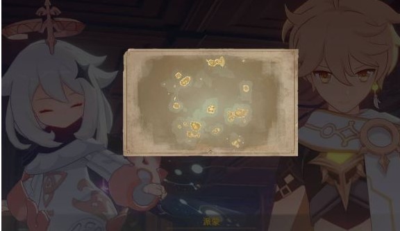 原神金苹果群岛位置查找指南