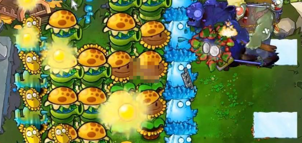 《植物大战僵尸杂交版》挑战模式第54关通关攻略：阳光收集与植物布局策略