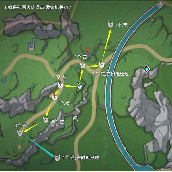 原神齿轮素材刷法全攻略