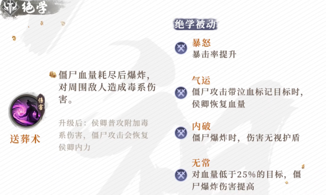新不良人侯卿技能深度解析：御尸制敌的核心玩法