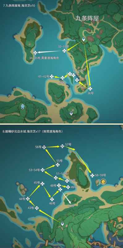 原神4.4版本八重神子突破材料（海灵芝）高效采集攻略