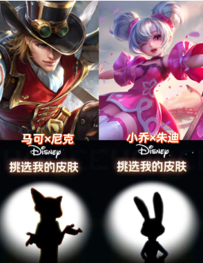 小乔与马可的动物城联动皮肤品质预测