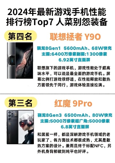2025年另类游戏手机排行：这5款让你大开眼界