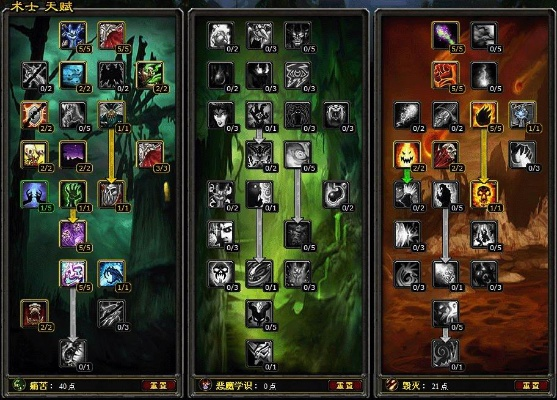60魔兽怀旧服术士天赋解析,深度对比痛苦毁灭恶魔三系优劣