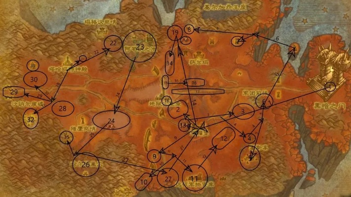 魔兽世界TBC68级去哪升级,效率地图与任务路线详解