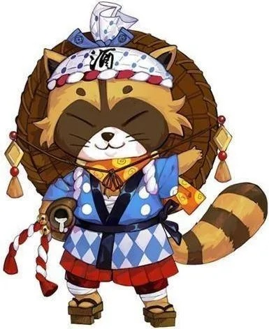 这只狸猫式神为何总抱着酒壶不撒手？