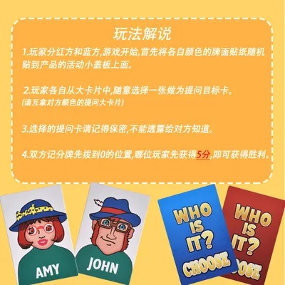 猜我是谁桌游攻略：轻松上手成为推理大师