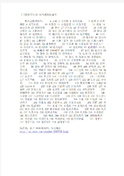 三国群英传6秘籍编号怎么用？