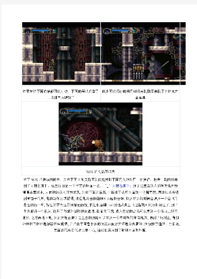 恶魔城月下夜想曲人鱼之象用法详解_隐藏道具速通攻略